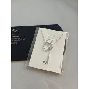 Constellation November Topaz and White Necklace